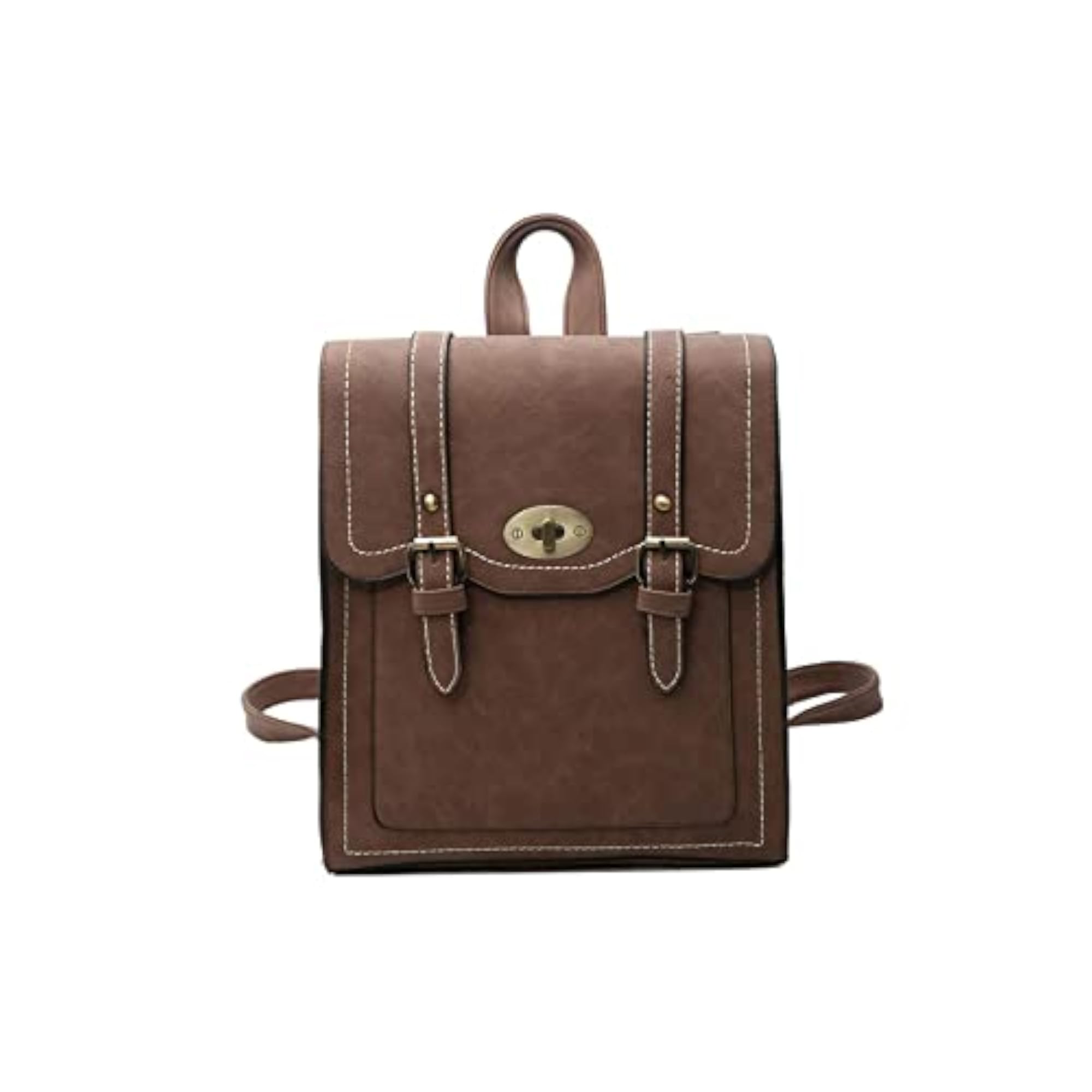 Women's Double Backpack, Casual Large-capacity School Bag